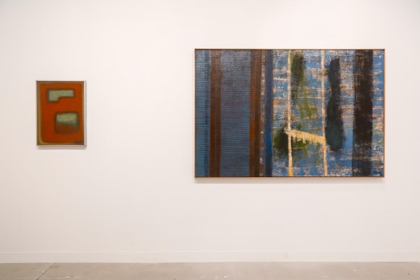 Hedi Turki, À La Plage, 1975 (right) and Hedi Turki, Lumière de L' Afrique du Nord (left)