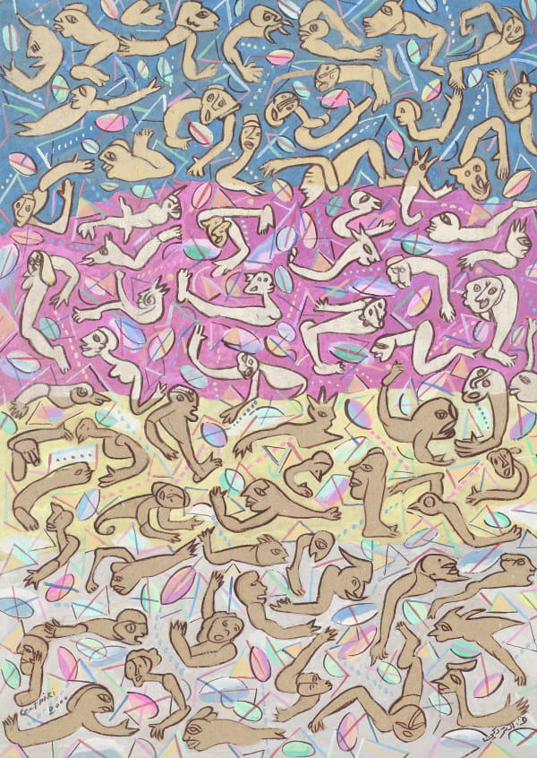 Gouider Triki, Ballet Dans Le Desert, 2000