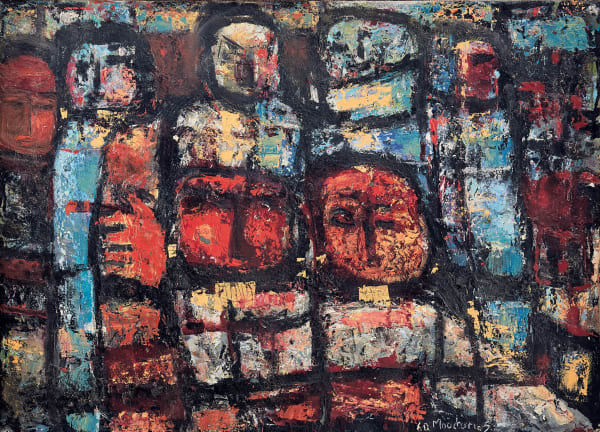 Fateh Moudarres, Nude, 1960