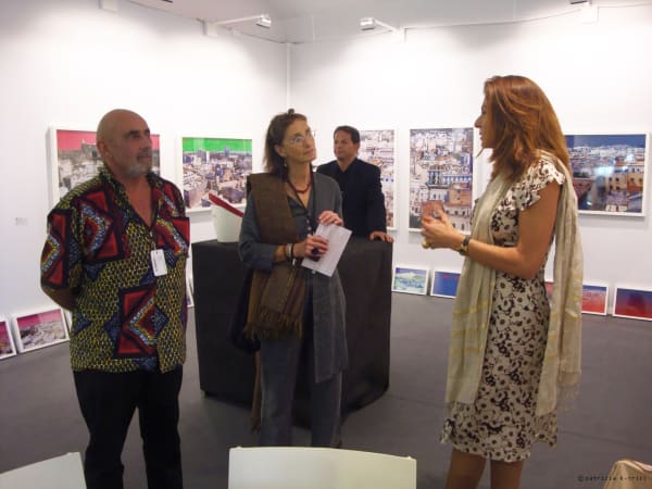 From left to right: Patricia K. Triki, Free Art #2, from the series Free Art, 2010; Free Art #8, from the series Free Art, 2010; Free Art #15, from the series Free Art, 2010; Free Art #18, from the series Free Art, 2010; Free Art #1, from the series Free Art, 2010