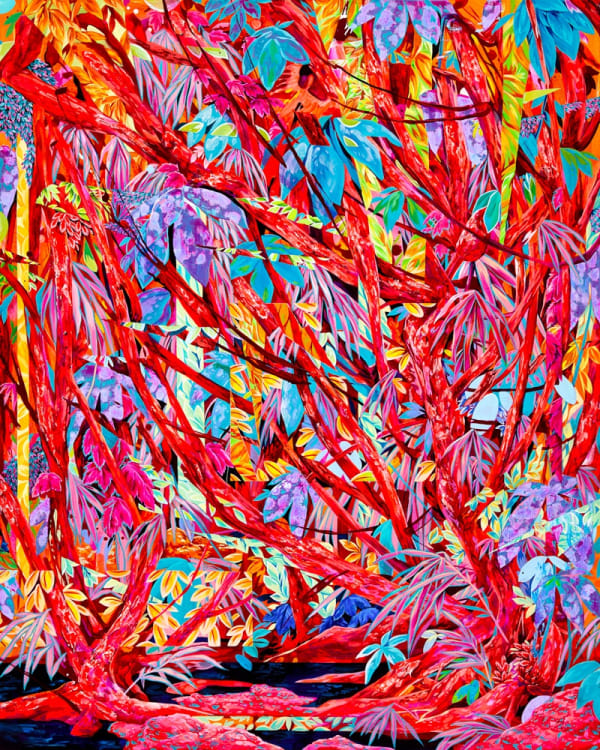 PARK TAEHOON PARTAERIA (Untitled),2024 Acrylic on canvas 90.9 x 72.7cm