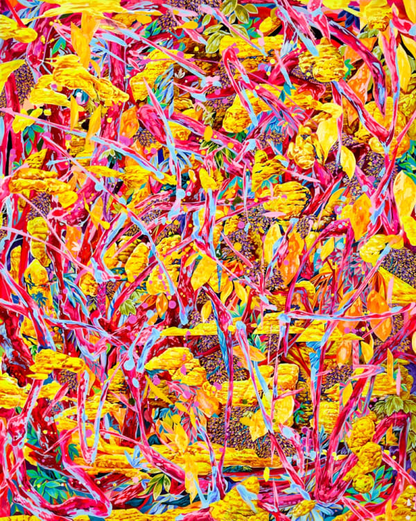 PARK TAEHOON PARTAERIA (Pink),2024 Acrylic on canvas 90.9 x 72.7cm