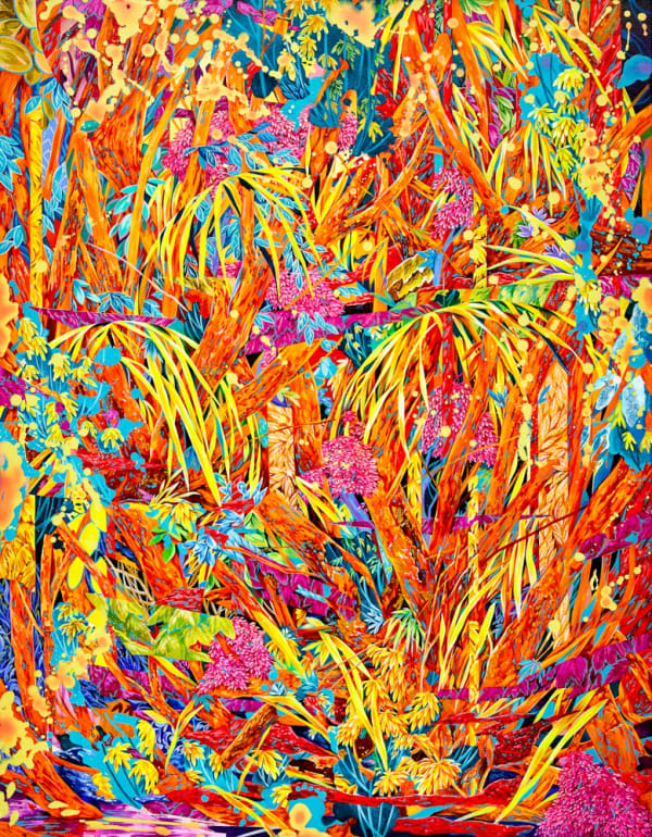 PARK TAEHOON PARKTAERIA (untitled), 2023 Acrylic on canvas 116.8 x 91cm