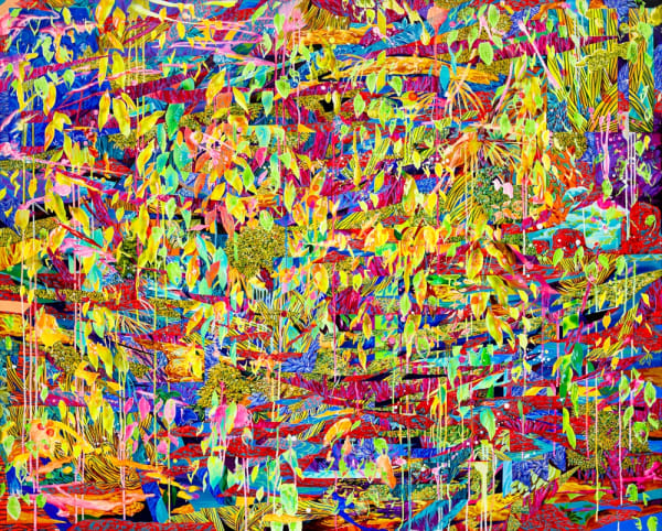 PARK TAEHOON PARTAERIA (UNTITLED), 2023 Acrylic on canvas 130.3 x 162.2cm