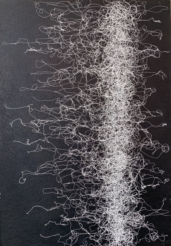 Shi Shao Thundestorm 70 X 100 Cm Acrylic On Canvas