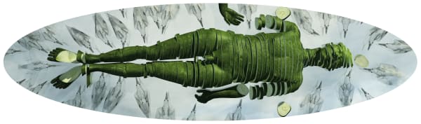 Miao Xiaochun Samsara 120X218Cm