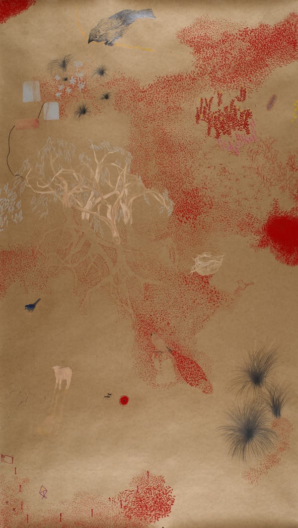 Li Wenmin Little Bird Nest 250Cm X 114Cm 2008