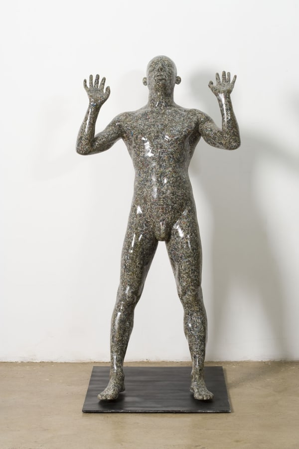 Yang Qian Shredded Paper Man Paper Resin 2009 Lowres