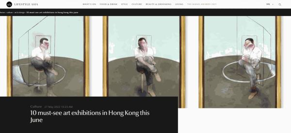 LIFESTYLE ASIA | 10 must-see art exhibitions in Hong Kong this June 2022