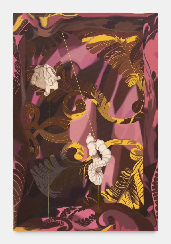 Yurie Hayashi Intuition is a Bitch, 2022 Oil on canvas 61 x 91.4 cm. 24 x 36 in.