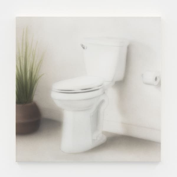 Aryo Toh Djojo Dots on faces, 2022 Signed & dated Acrylic on canvas 51 x 51 cm. 20 x 20 in.