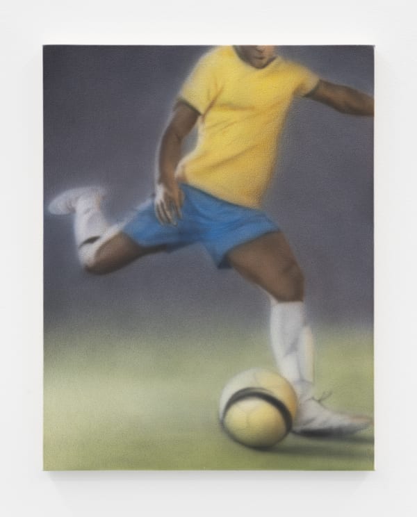 Aryo Toh Djojo Kick Flip Tail Slide, 2022 Acrylic on canvas 36 x 46 cm. 14 x 18 in.