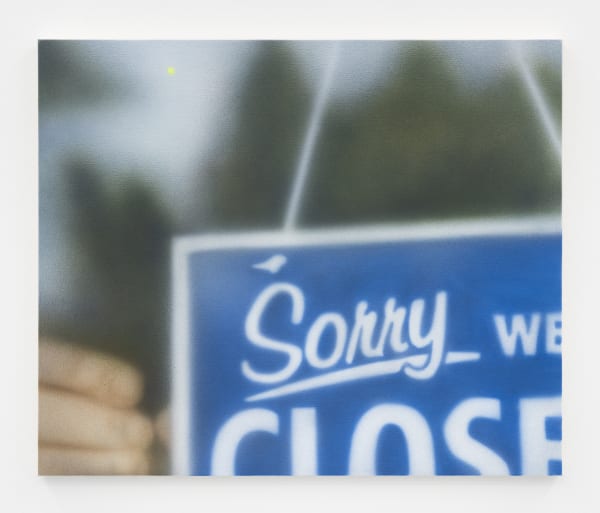 Aryo Toh Djojo Dots on faces, 2022 Signed & dated Acrylic on canvas 51 x 61 cm. 20 x 24 in.