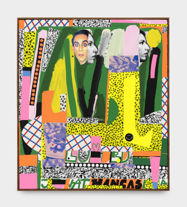 Jonathan CasellaDUMB AT HEART, 2022 Acrylic on panel 91.4 x 80 cm. 36 x 31½ in.