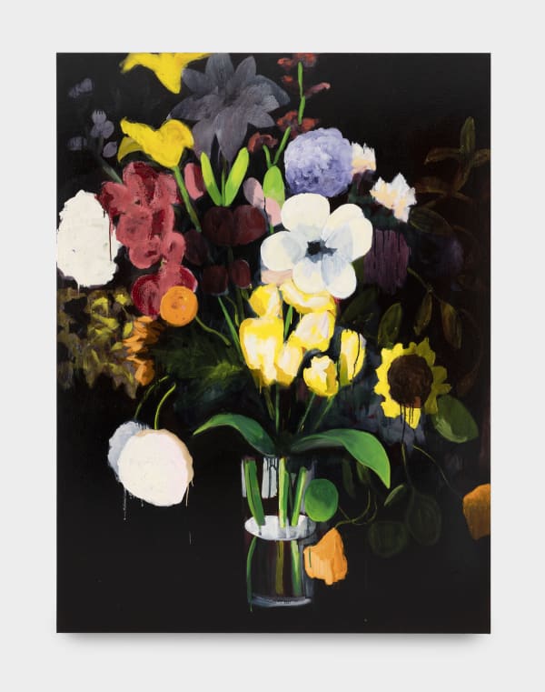 Stan KaplanBEYOND PHANTASMS, 2022 Oil and encaustic on linen 182.9 x 147.3 cm. 72 x 58 in.