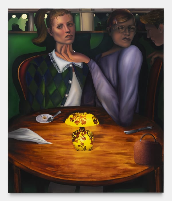 Coady Brown Chaperone, 2023 Oil on canvas 162.6 x 137.2 cm. 64 x 54 in.