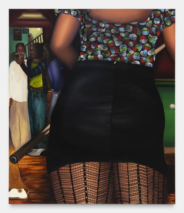 Coady Brown Last Shot, 2023 Oil on canvas 137.2 x 116.8 cm. 54 x 46 in.