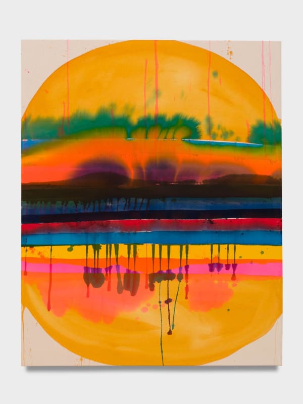 Liz Markus PCH, 2023 Acrylic on canvas 152.4 x 121.9 cm. 60 x 48 in.