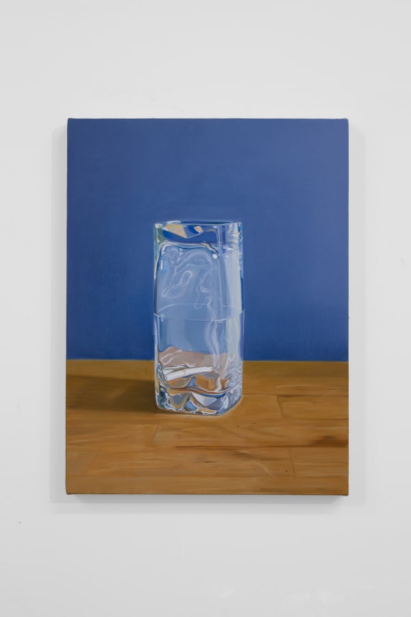 Paul Rouphail Blue Room, 2019 Oil on linen mounted on panel 28 x 35 cm. 11 x 13 in.