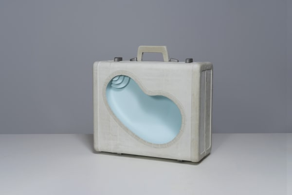 Nick Doyle Oasis, 2020 Concrete, latex, and stainless steel 41 x 41 x 18 cm. 16 x 16 x 7 in.