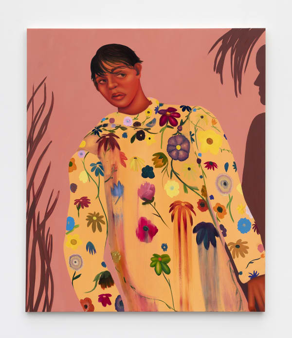 Coady Brown Bloom, 2021 Oil on canvas 163 x 137 cm. 64 x 54 in.