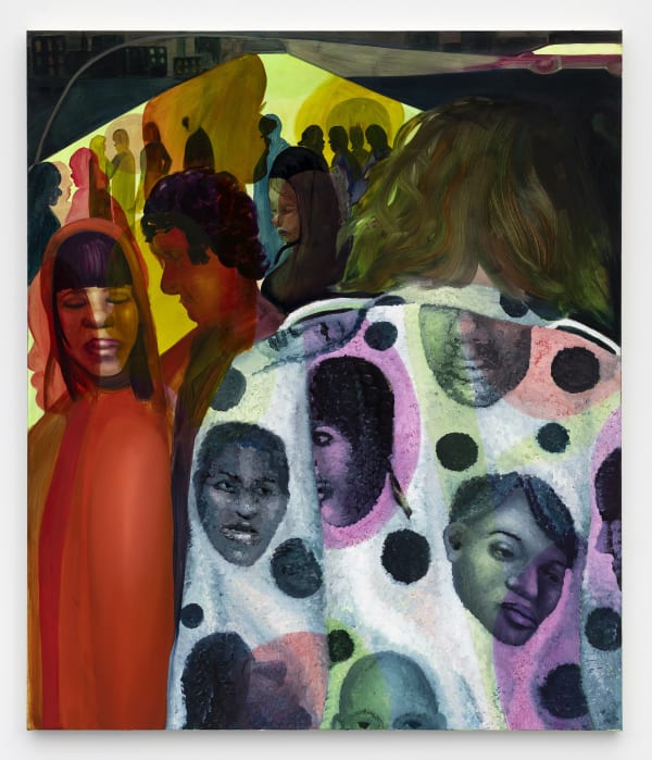 Coady Brown Echo, 2021 Oil on canvas 137 x 117 cm. 54 x 46 in.