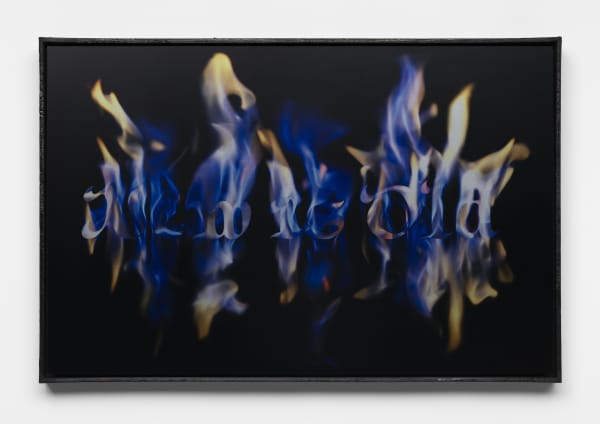 Léo Luccioni New is Old - "Back Market", 2021 Dye-sublimation print on ChromaLuxe aluminum panel, artist frame (burnt wood finish) 47 x 71 x 4.5 cm. 18 x 28 x 2 in.