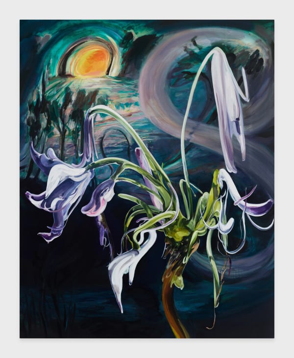 Emma Webster Mourning Reality, 2021 Oil on linen 152 x 122 cm. 60 x 48 in.