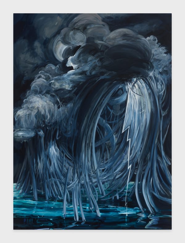 Emma Webster Storm, 2021 Oil on canvas 152 x 112 cm. 60 x 44 in.