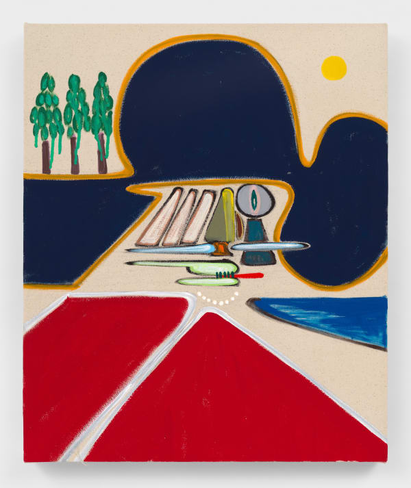 Susumu Kamijo Immaculate Hope, 2022 Flashe vinyl paint on canvas 51 x 61 cm. 20 x 24 in.