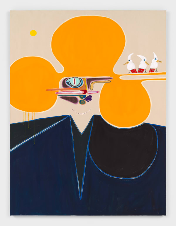 Susumu Kamijo Belong To You, 2022 Flashe vinyl paint on canvas 183 x 239 cm. 72 x 94 in.