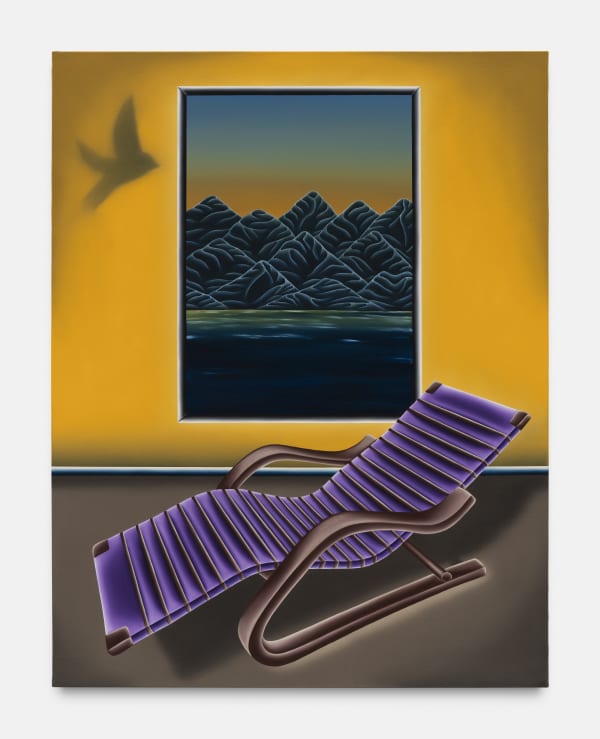 Laure Mary-Couégnias Feeling Rules, 2022 Oil on Linen 146 x 114 cm. 57½ x 44 in.