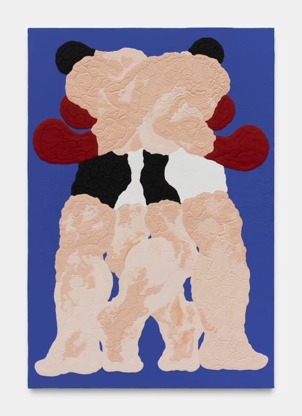 Marco Scarpi Suiseki, 2022 Acrylic and marble dust on canvas 190 x 130 cm. 74 x 51 in.