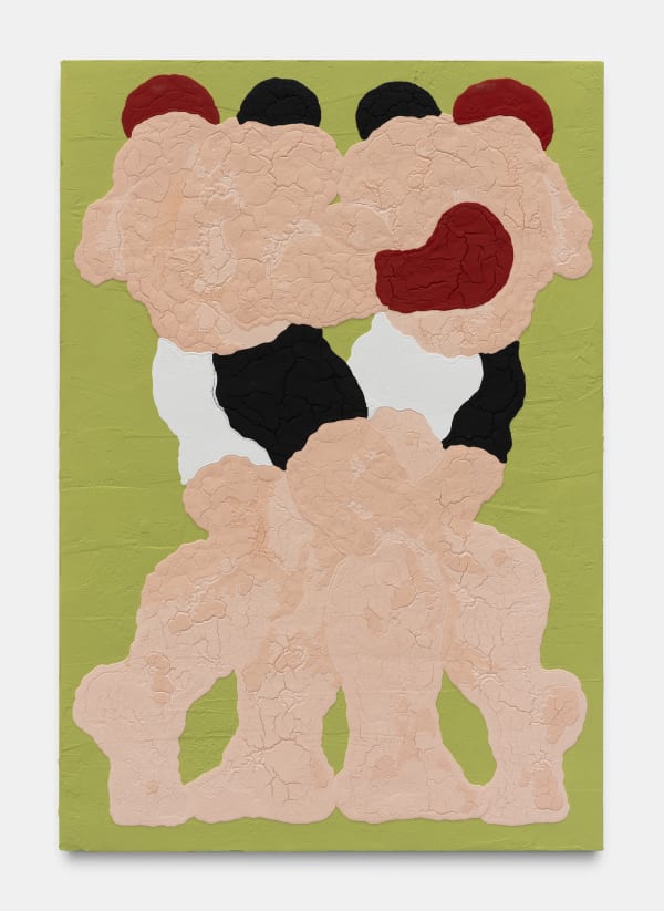 Marco Scarpi Marmolada, 2022 Acrylic and Marble Dust on Canvas 190 x 130 cm. 74 x 51 in.