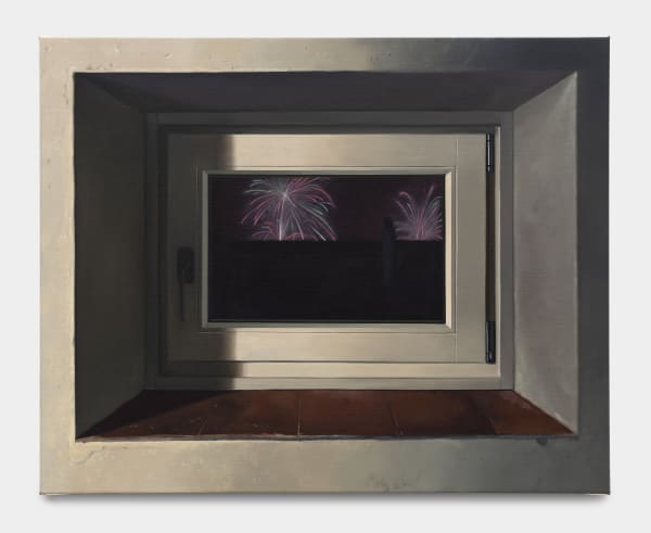 Paul Rouphail Celebration, 2023 Oil on linen 61 x 76.2 cm. 24 x 30 in.