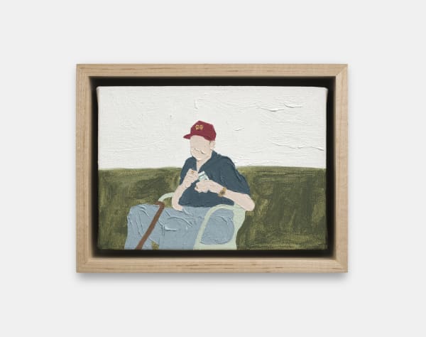 Shaina McCoy Lloyd, 2024 Oil on canvas on wood panel 12.7 x 17.8 cm. 5 x 7 in.