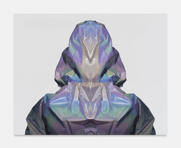 Karel Funk Untitled #112, 2024 Acrylic on panel 71.1 x 90.2 cm. 28 x 35 ½ in.