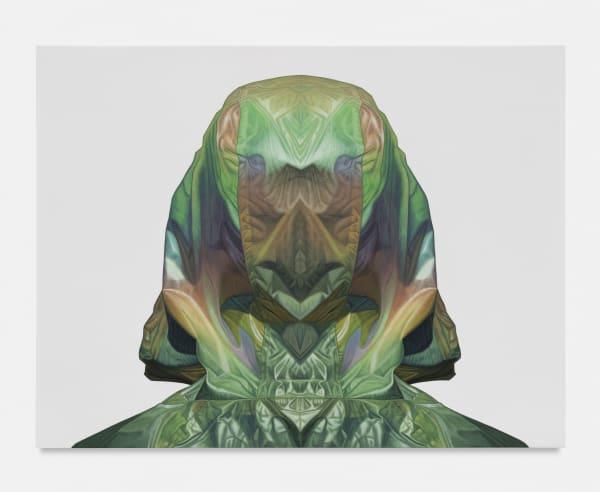 Karel Funk Untitled #113, 2024 Acrylic on panel 48.3 x 63.5 cm. 19 x 25 in.