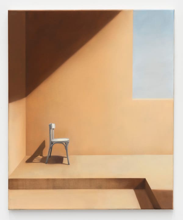 Romain Bagouet Know the Meaning, 2024 Oil on canvas 73 x 60 cm. 28.7 x 23.6 in.