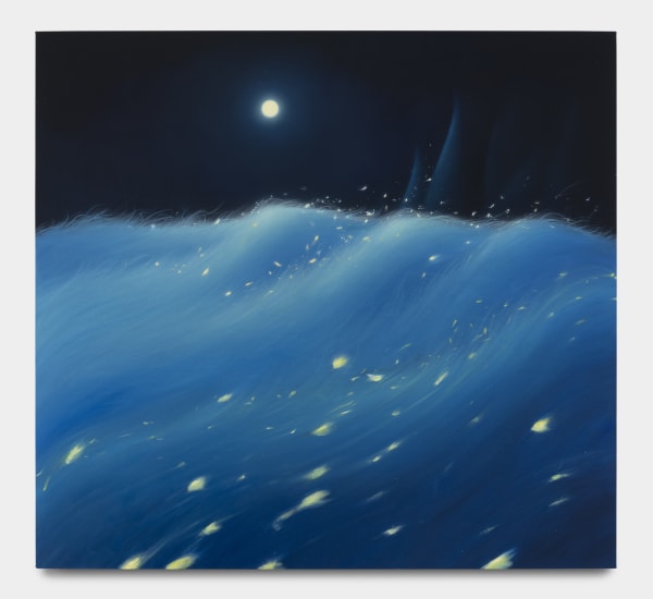 Sarah Lee Wind on the Hill , 2024 Oil on Canvas 127 x 137.2 cm. 50 x 54 in.