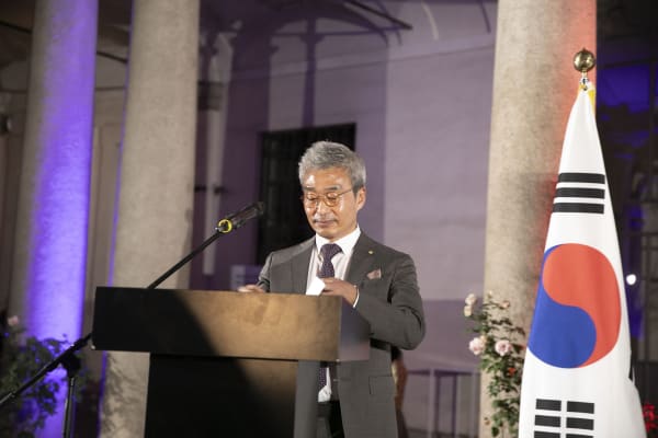 Park Eun Sun - Il Ritmo della Pietra, Opening at Palazzo Litta, Milano