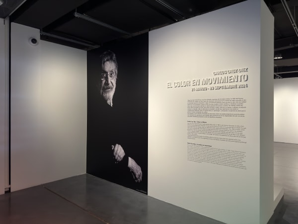 CARLOS CRUZ-DIEZ | CENTRE POMPIDOU MALAGA, SOLO EXHIBITION