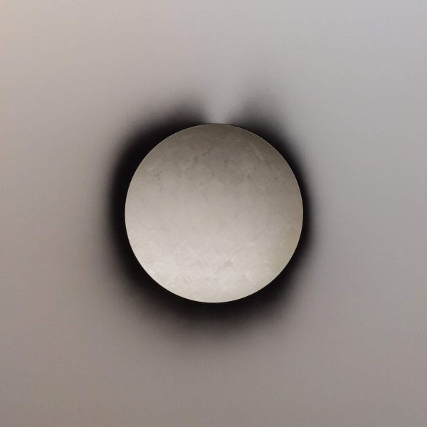 Lita Albuquerque Untitled, 2023 24kt gold on resin, pigment on panel 152 x 152 cm