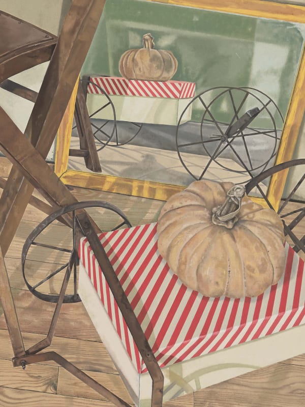 Detail, Perched Jade, Perched Pumpkin, 2022