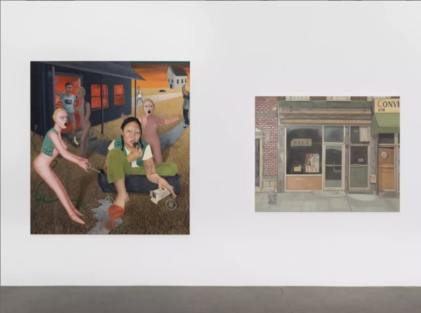 Installation view, BIG PAINTING, Patrick Parrish Gallery, 2019