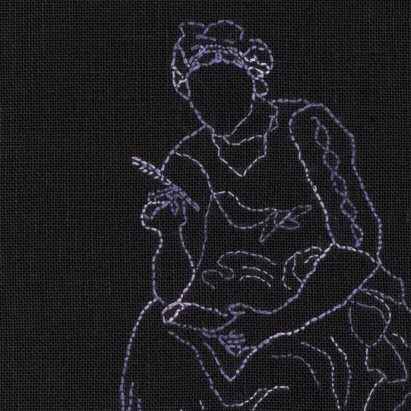 detail of The Muse (Akhmatova), 2018
