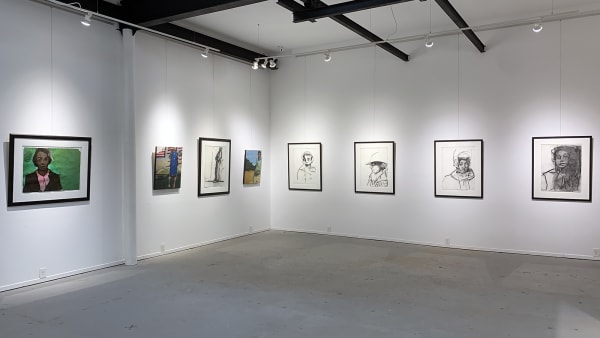 paintings and drawings by Atlanta artist Ruth Franklin