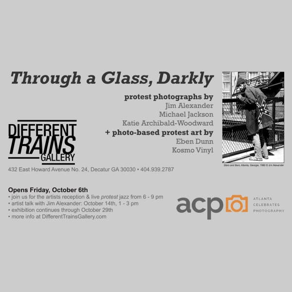 Through a Glass Darkly, photography exhibition flyer