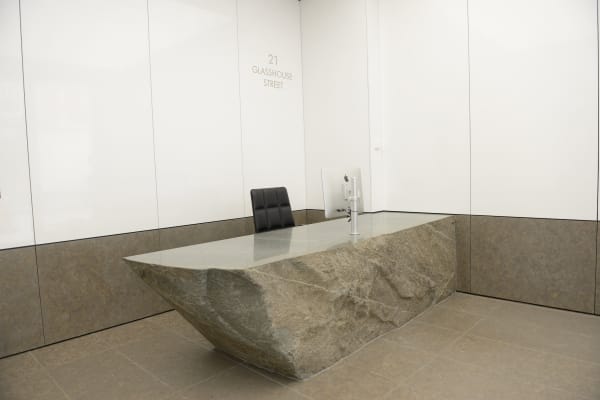 Diorite desk, 2015