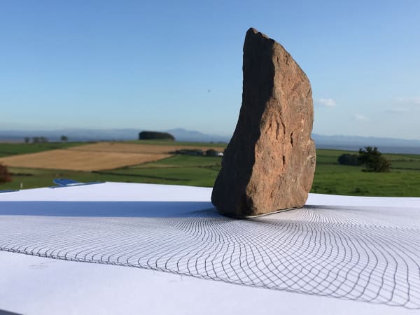 Bankend drawing in progress, Dumfries and Galloway